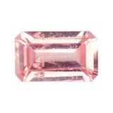 0.37 ct Padparadscha Sapphire Emerald Cut Natural Heated