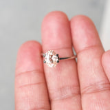 1.84 ct Padparadscha Sapphire Oval Natural Unheated