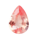 0.36 ct Padparadscha Sapphire Pear Natural Heated