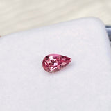 1.09 ct Padparadscha Sapphire Pear Natural Ceylon Heated