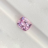 4.17 ct Light Pink Sapphire Cushion Ceylon Heated GIA Certified