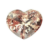 2.07 ct Heart Peach Sapphire Certified Unheated