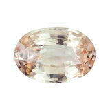 2.45 ct Peach Sapphire Oval Natural Unheated