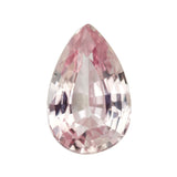 2.39 ct Peach Sapphire Pear Natural Ceylon Unheated
