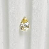 2.55 ct Champagne Yellow Sapphire Pear Natural Unheated Gems