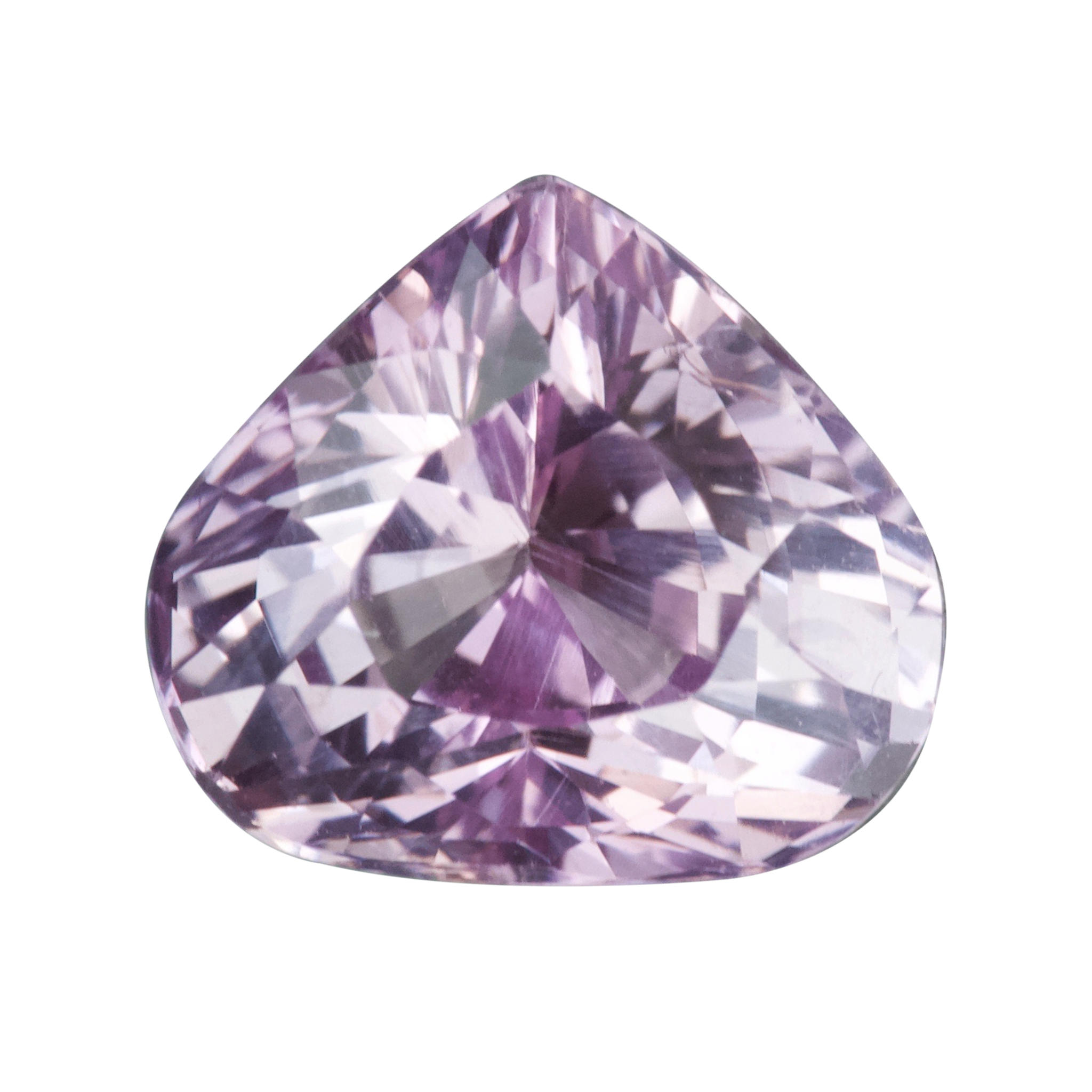 1.58 ct Pink Sapphire Pear Unheated Ceylon
