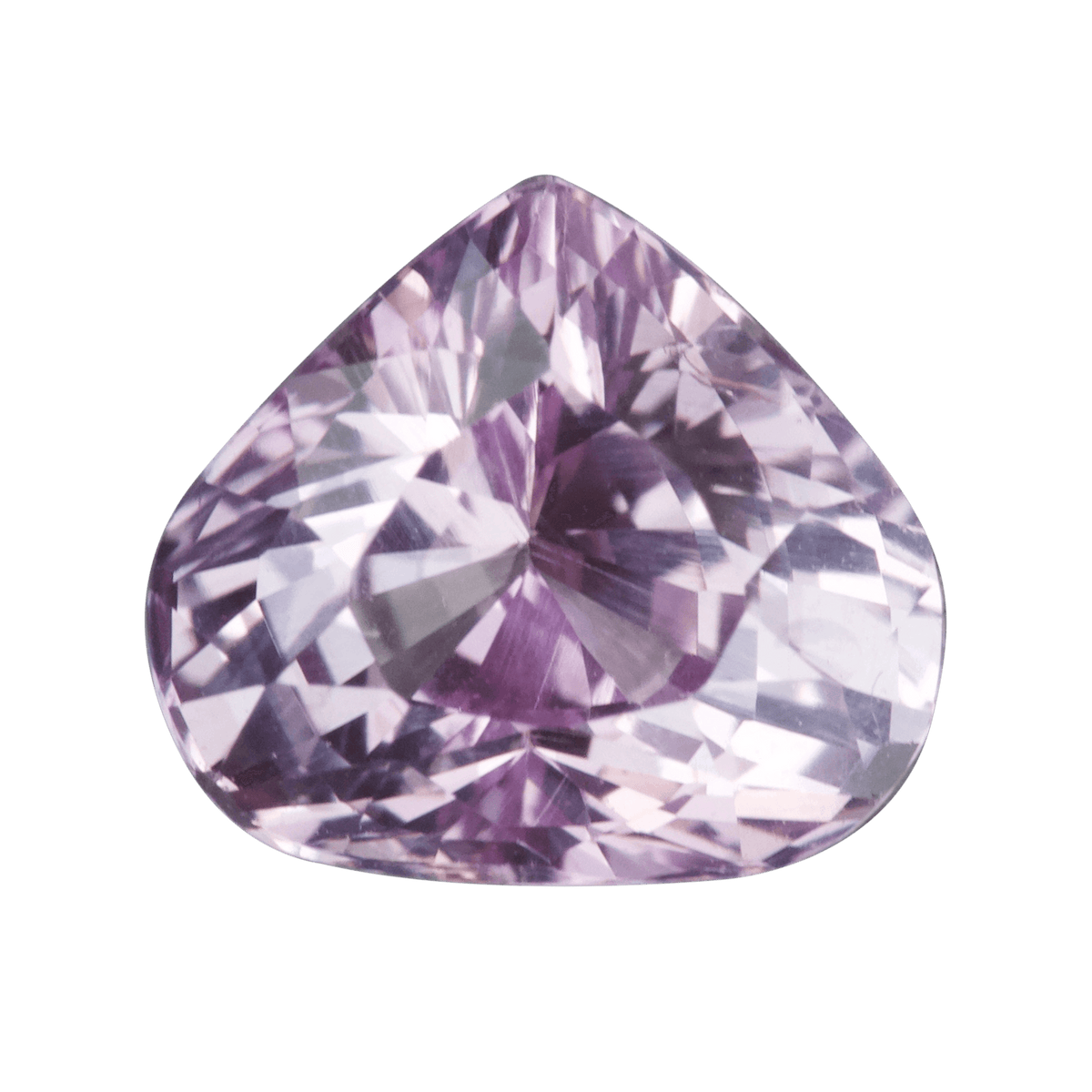 1.58 ct Pink Sapphire Pear Unheated Ceylon