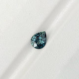 2.01 ct Teal Sapphire Pear Natural Unheated