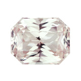 2.10 ct Pink Champagne Sapphire Radiant Cut Unheated Ceylon