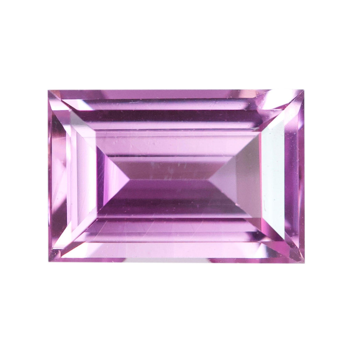 1.11 ct Pink Sapphire Baguette Natural Unheated Gemstones