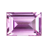 1.11 ct Pink Sapphire Baguette Natural Unheated Gemstones