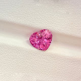 2.58 ct Vivid Pink Sapphire Heart GIA Certified Heated