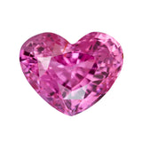 2.61 ct Pink Sapphire Heart Natural Unheated