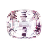 4.17 ct Light Pink Sapphire Cushion Ceylon Heated GIA Certified