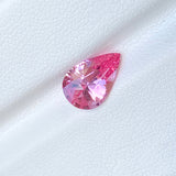 1.79 ct Lotus Pink Sapphire Pear Natural Heated Ceylon Gem