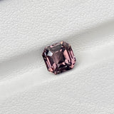 2.03 ct Plum Colour Shift Sapphire Square Emerald Cut Natural Unheated