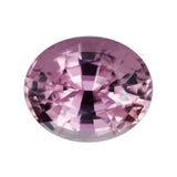 2.36 ct Plum Pink Sapphire Oval Shape Natural Heated Gems