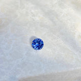 1.17 ct Blue Round Sapphire Heated Sri Lanka