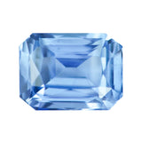 1.56 ct Sky Blue Sapphire Radiant Cut Natural Ceylon Unheated