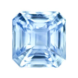 2.51 ct Sky Blue Ceylon Sapphire Emerald Cut Natural Unheated