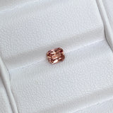 0.51 ct Padparadscha Sapphire Radiant Cut Natural Unheated