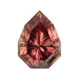 1.24 ct Orange Sapphire Shield Cut Natural Unheated