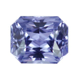 1.59 ct Violet Sapphire Radiant Cut Unheated Ceylon