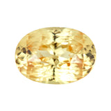 2.08 ct Vivid Apricot Sapphire Oval Natural Heated
