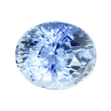 3.12 ct Vivid Sky Blue Ceylon Sapphire Oval Natural Heated