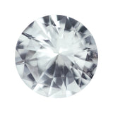 1.06 ct White Sapphire Round Shape Natural Unheated Gemstones