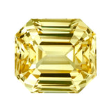 2.69 ct Ceylon Yellow Emerald Cut Sapphire GIA Certified Unheated
