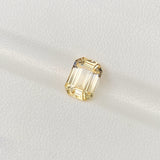 2.02 ct Yellow Sapphire Emerald Cut Sri Lankan Natural Unheated
