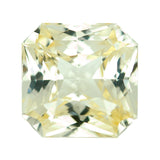 3.35 ct Yellow Sapphire Square Sri Lankan Natural Unheated