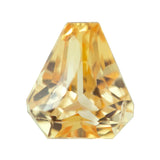 1.61 ct Yellow Sapphire Unique Shield Cut Heated Gemstones