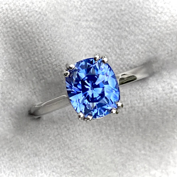 Solitaire Sapphire Engagement Ring Designs
