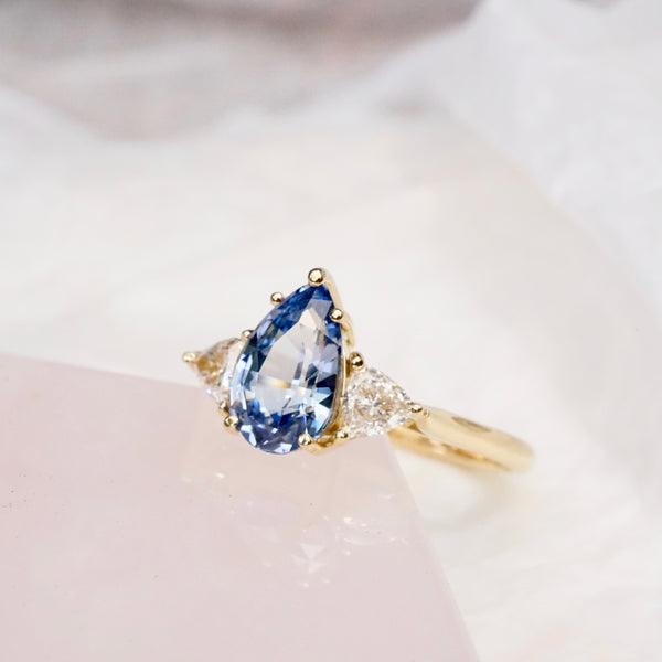 Sapphire Engagement Ring Trilogy Designs