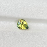 1.68 ct Green Sapphire Pear Shape Natural Heated Gemstones