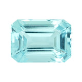 2.99 ct Aquamarine Emerald Cut Natural Sapphire Gemstones