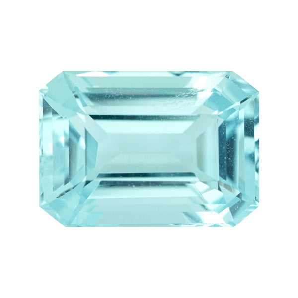 2.99 ct Aquamarine Emerald Cut Natural Sapphire Gemstones