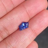 1.56 ct Ceylon Vivid Blue Sapphire Fancy Cut Natural Heated Gems