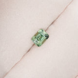 1.71 ct Mint Green Sapphire Cushion Natural Unheated Madagascar