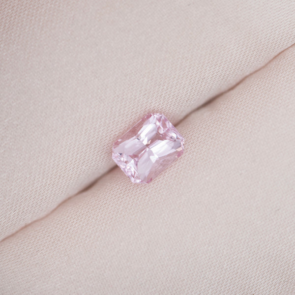 2.00 ct Pink Sapphire Radiant Natural Unheated Madagascar