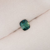 2.06 ct Bluish Green Sapphire Cushion Natural Unheated Madagascar