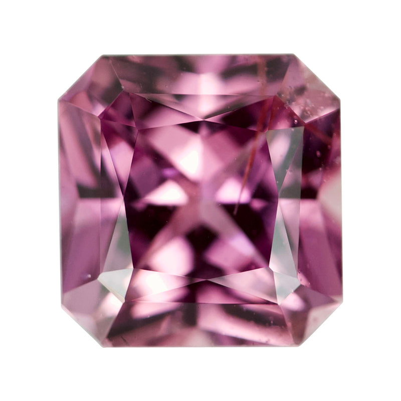 0.98 ct Purple Radiant Cut Natural Unheated Sapphire