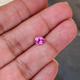 1.03 ct Pink Sapphire Pear Natural Unheated Madagascar