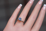 2.57 ct Light Blue Fancy Cut Ceylon Sapphire Unheated Gemstone