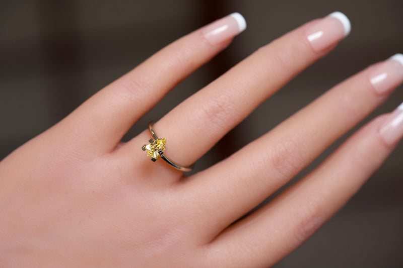 1.12 ct Yellow Fancy Cut Ceylon Sapphire Unheated Gem