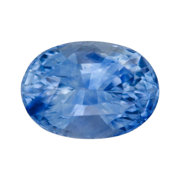 1.56 ct Blue Oval Ceylon Sapphire Heated Gemstone