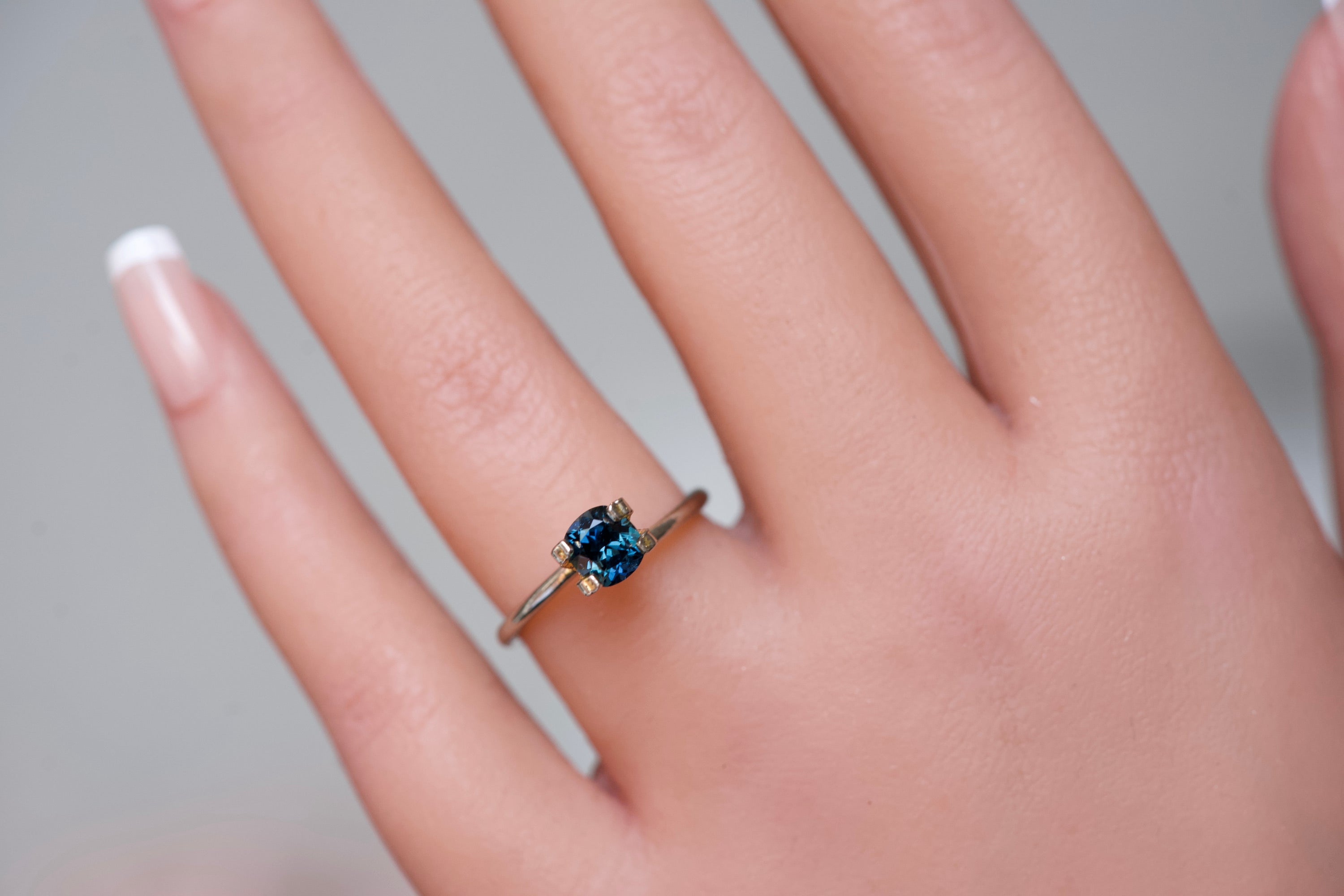 Bluish Green Madagascar Sapphire gem