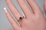 Bluish Green Madagascar Sapphire gem